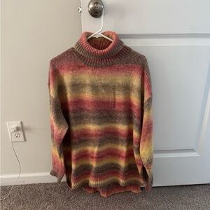 Multi colored sweater